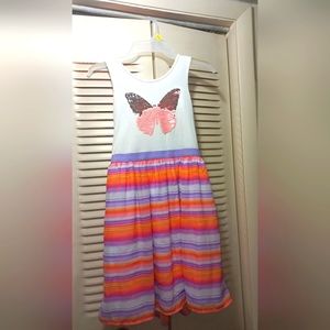 Girls Sequin Summer Dress